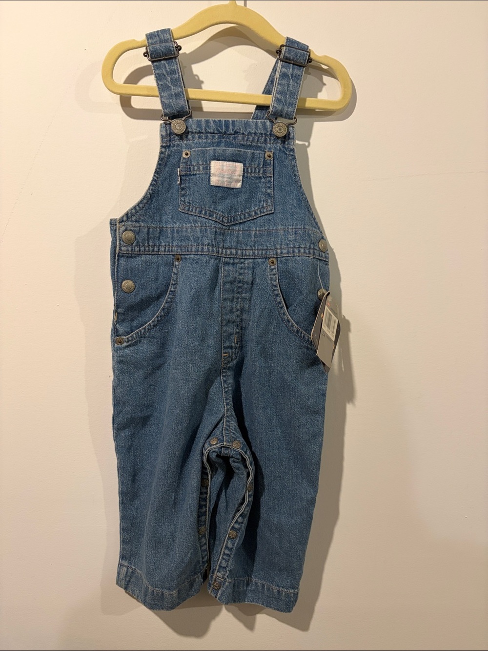Vintage Dead-stock 90’s Y2K Toddler Girls Levis Overalls - 24 Months